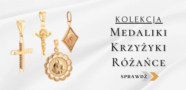 kolekcja dewocjonalia, medaliki, krzyzyki, sprzedaz hurtowa biżuterii rodium słapinski | hurt złota krak&oacute;w, hurtownia jubilerska, złoto hurt, hurtownia złota, złote medaliki, hurtownia z biżuterią, hurtownia bizuterii, jubiler online złoto, sprzedaż złota